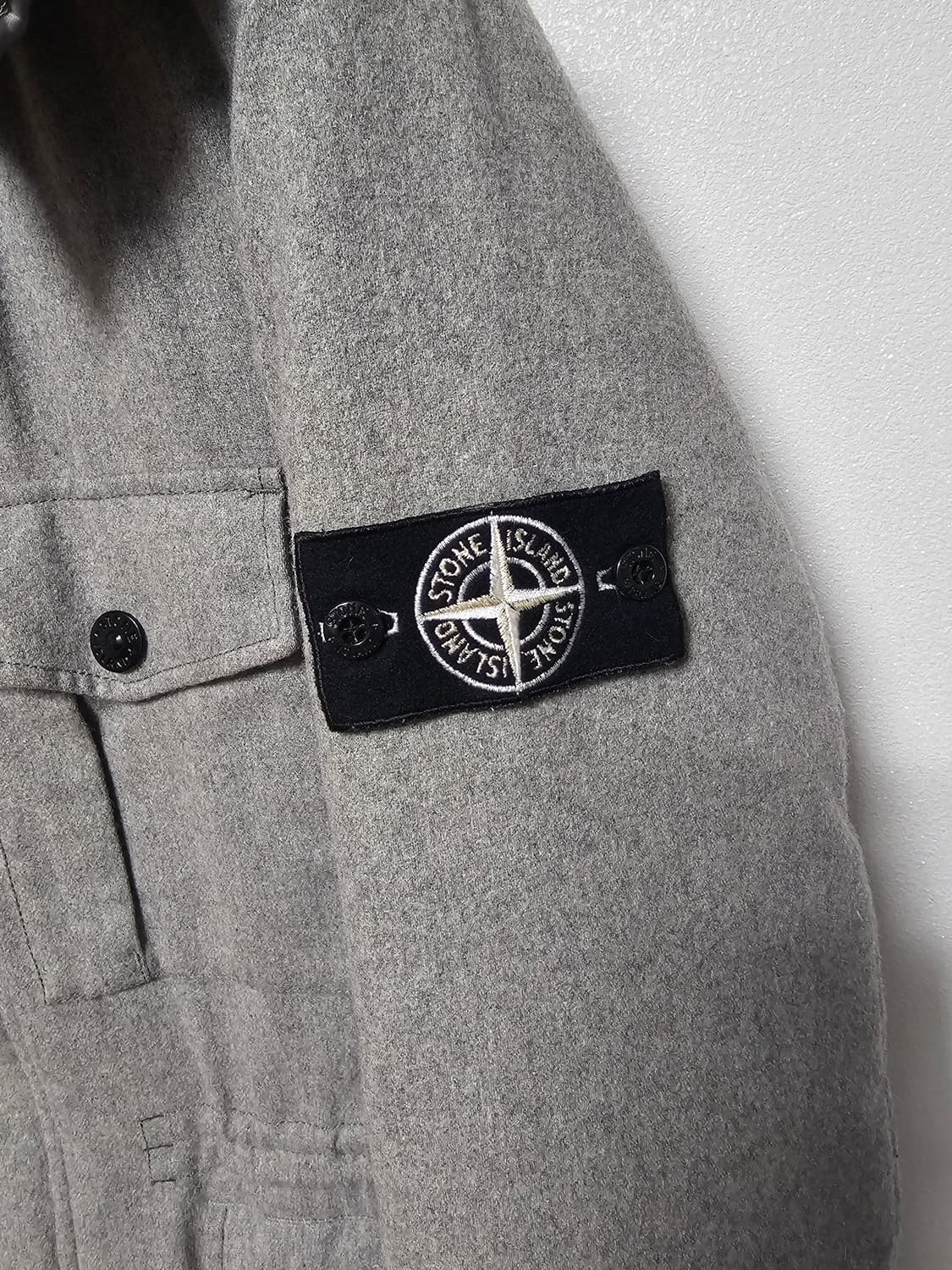 스톤아일랜드 울 블렌드 아이스 자켓 상품이미지3