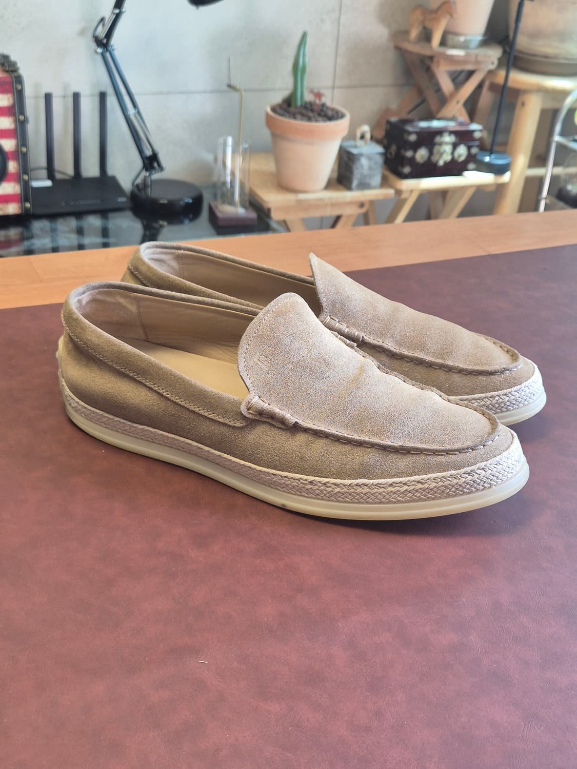 토즈(TOD'S) 270/8 스웨이드 슬립온 로퍼 상품이미지1