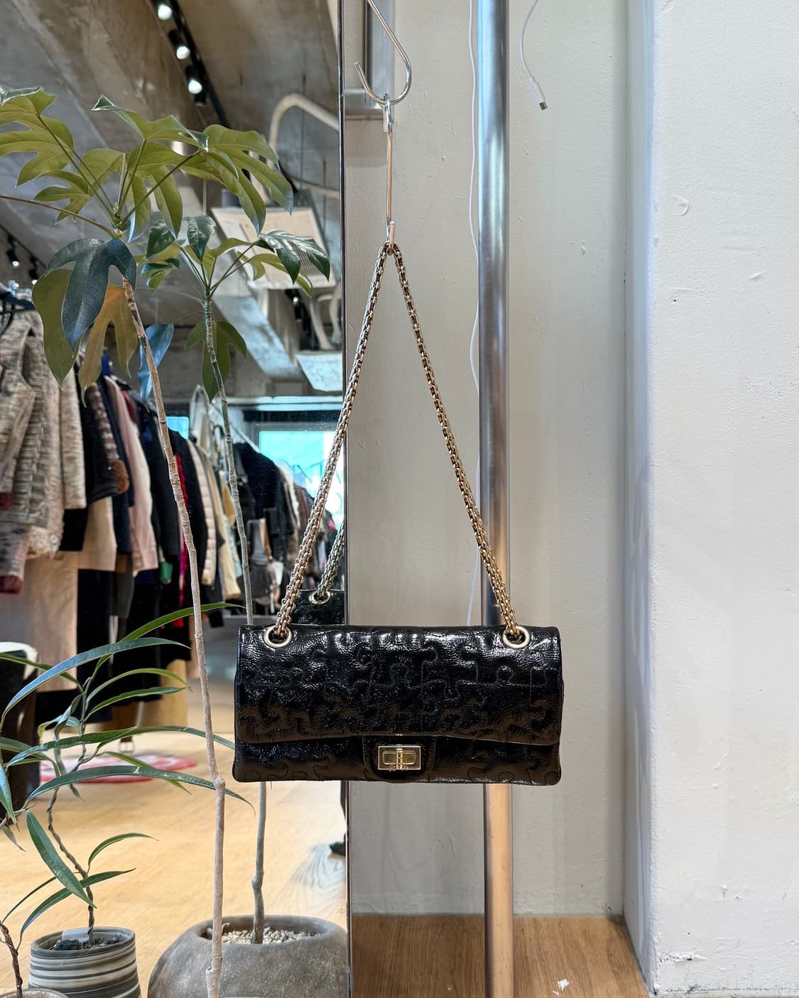 샤넬 블랙 2.55 퍼즐 직소 더블 플랩백 상품이미지1