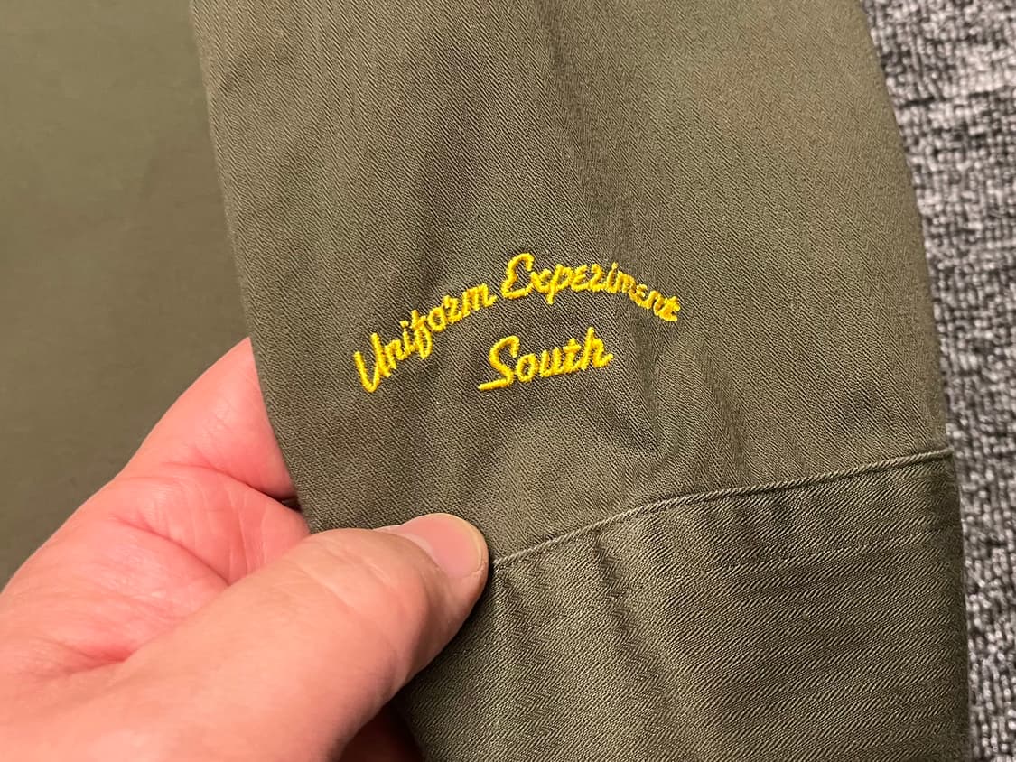 [100] 유니폼 엑스페리먼트 밀리터리 셔츠  상품이미지4