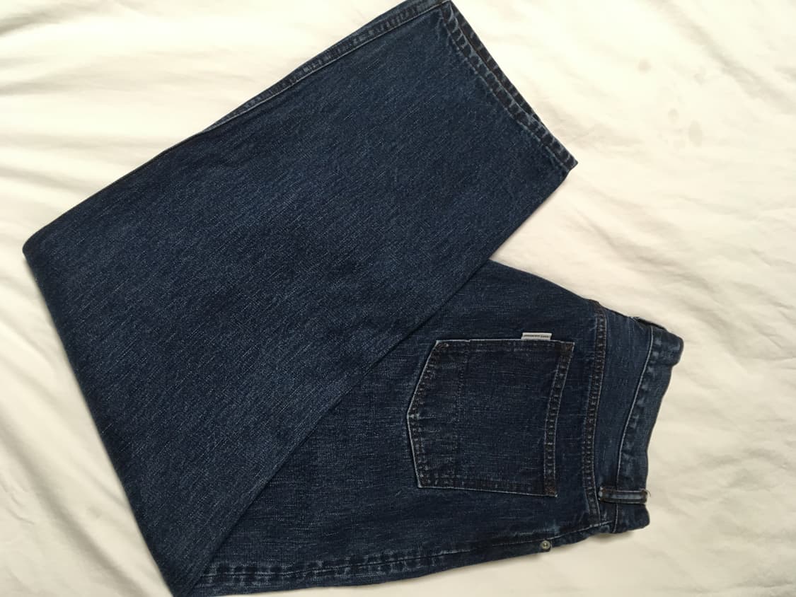 엔즈앤드민즈 5포켓 워시드 데님 인디고 (사이즈L) 상품이미지2