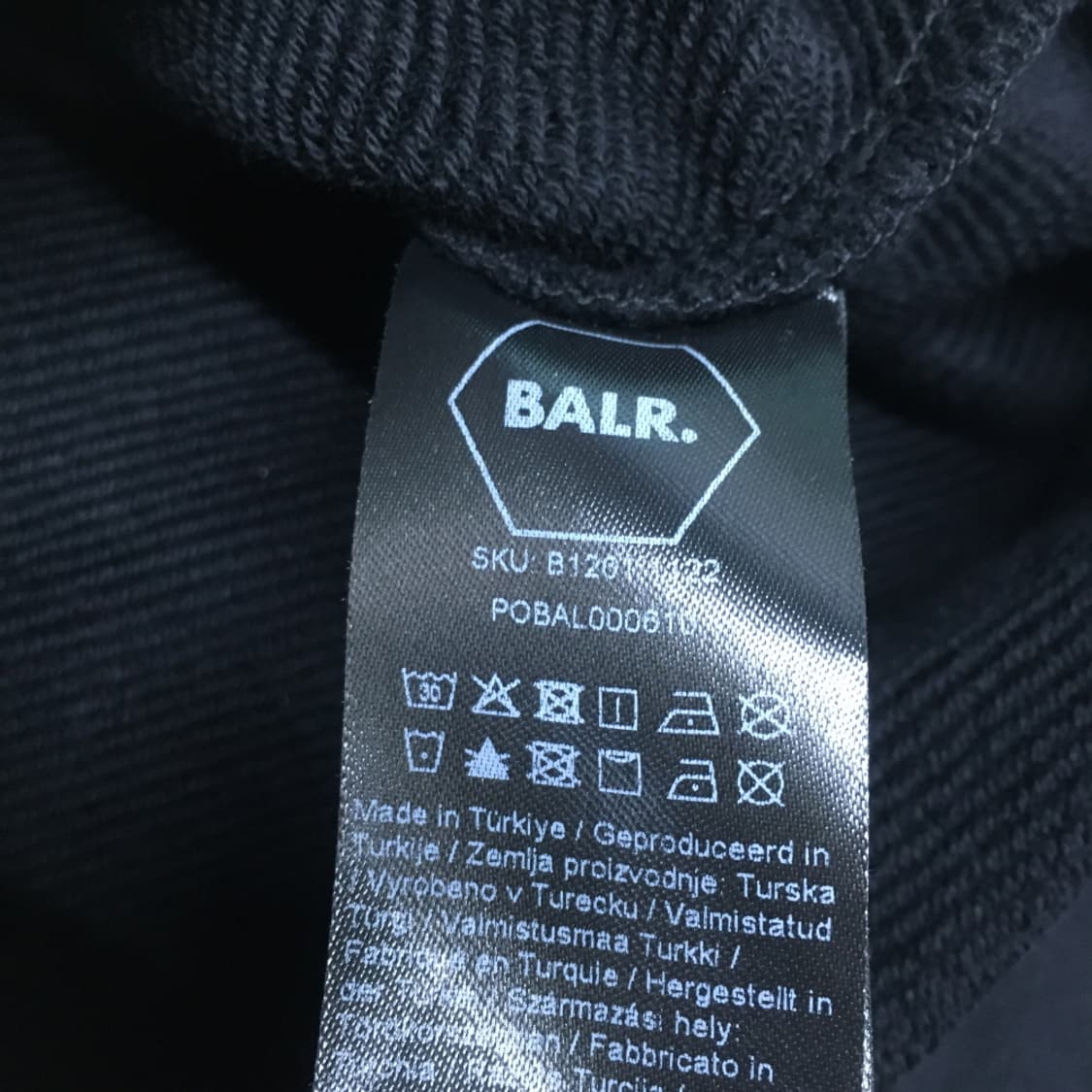 BALR. 볼 미들로고 후드티 BB19 상품이미지5