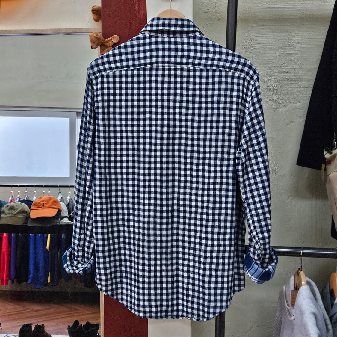폴로 깅엄체크 워크셔츠 상품이미지6