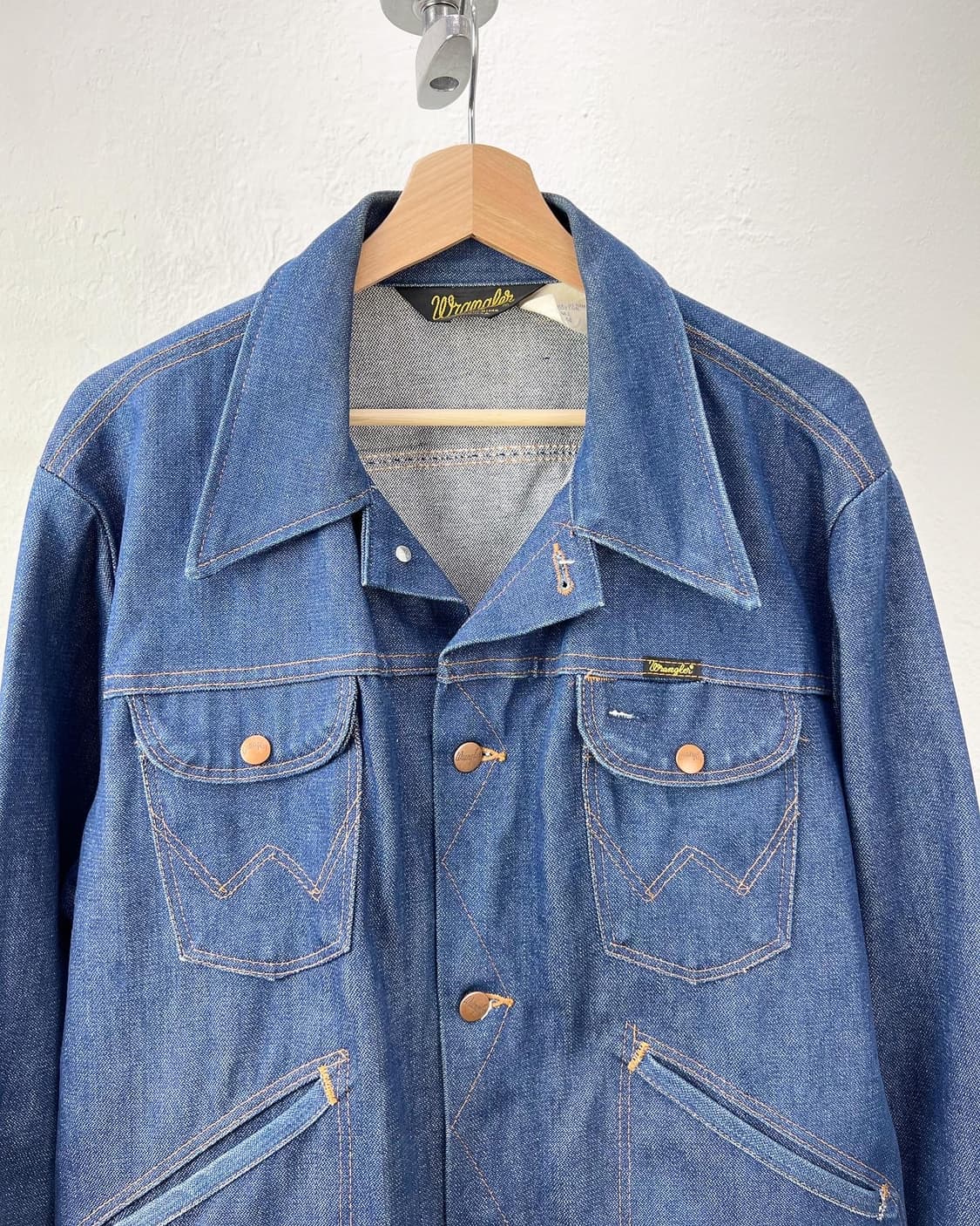 랭글러 인디고 로고 데님 트러커자켓 상품이미지4