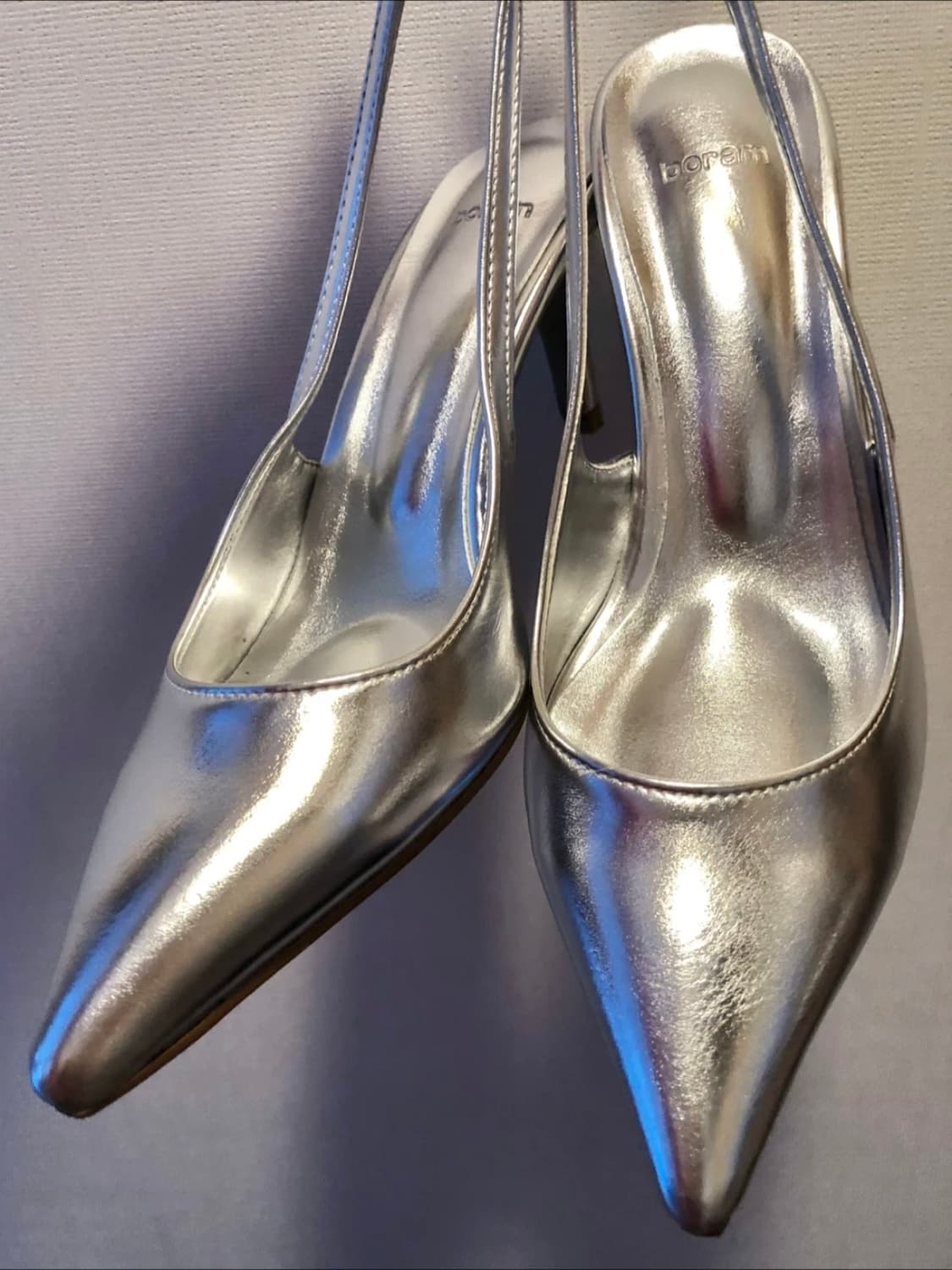 서우 seow 스틸레토 슬링백 실버 240 상품이미지2