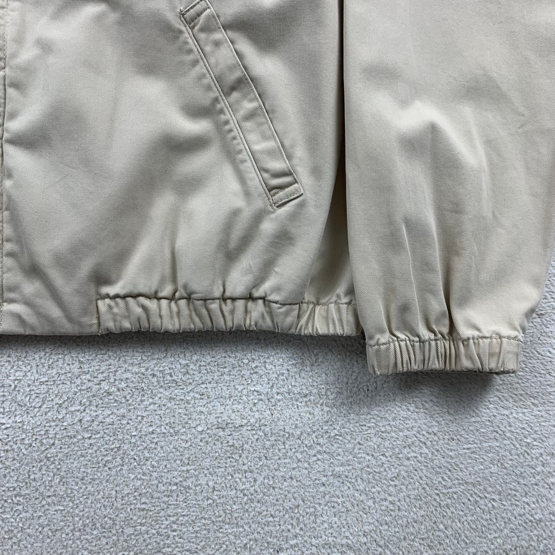 90's made in USA 폴로 랄프로렌 포니로고 베이지 스윙탑 자켓 상품이미지6