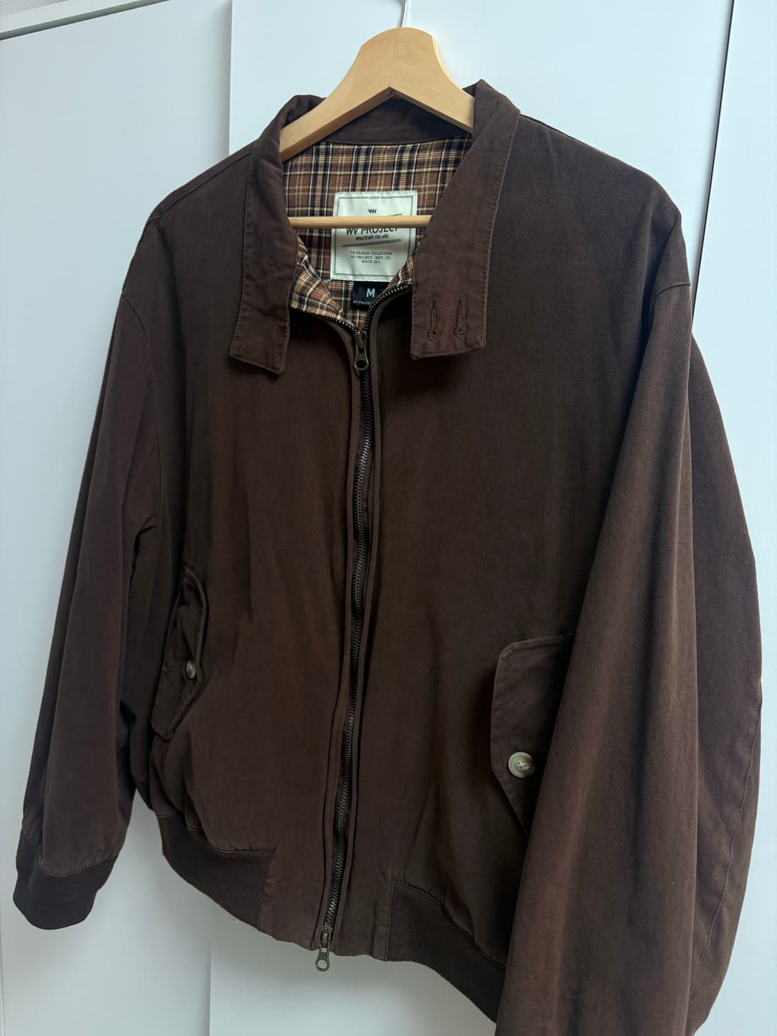 더블유브이프로젝트_더프 헤링턴 자켓 브라운 M 상품이미지2
