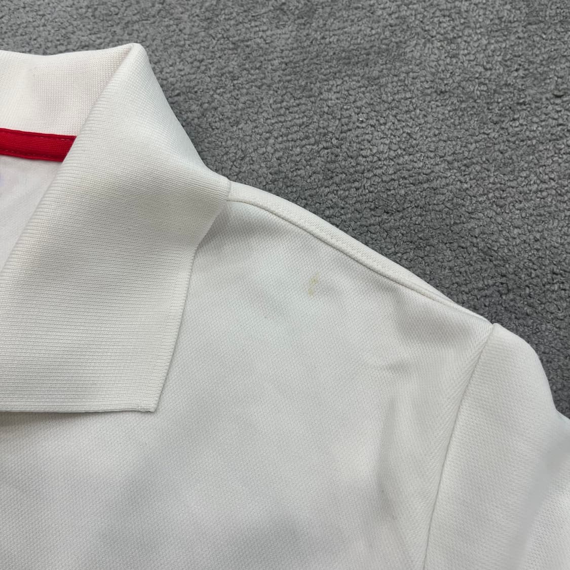 M 푸마 화이트 반팔 카라티 상품이미지4