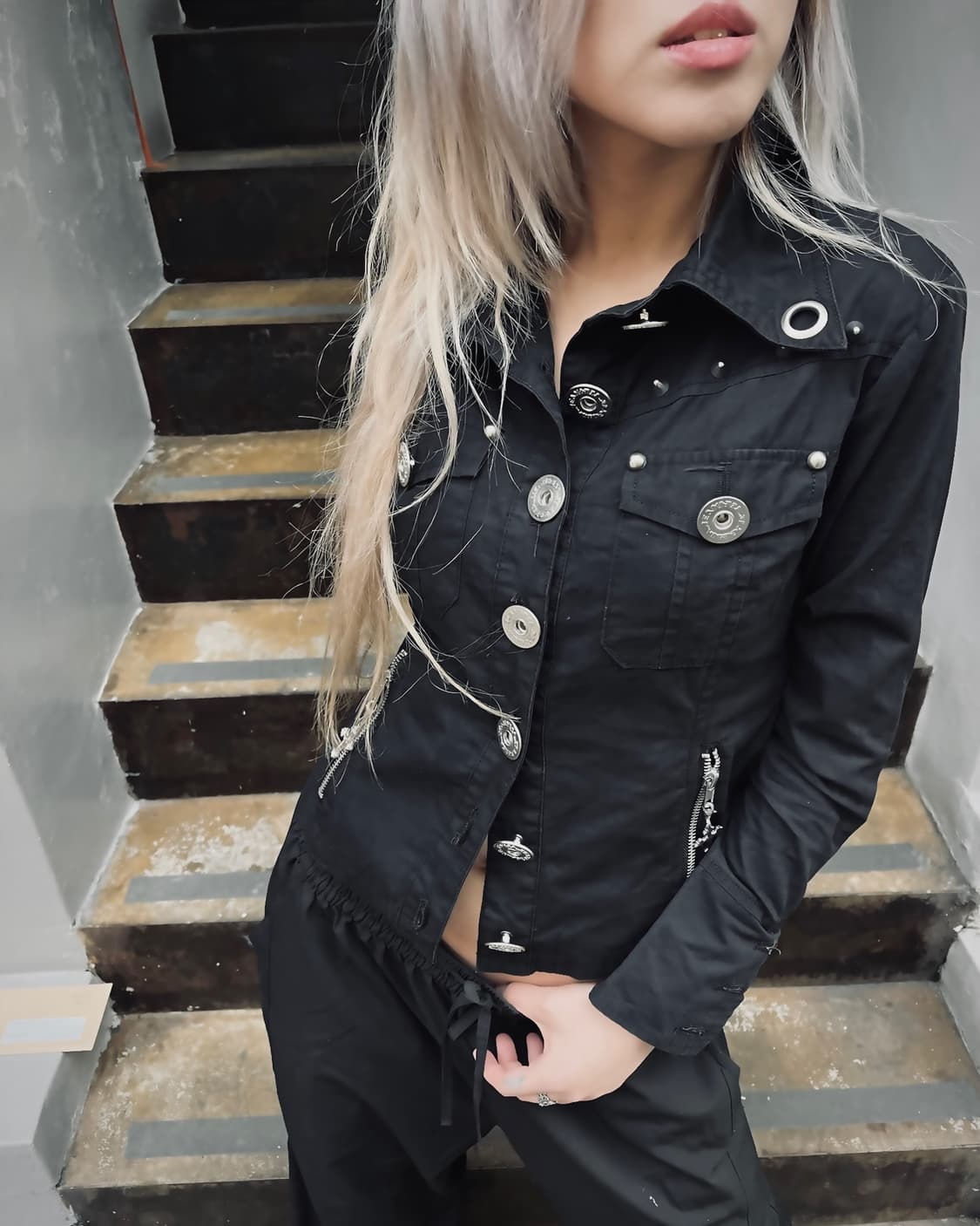 Dia 고딕 펑크 셔츠자켓 상품이미지5