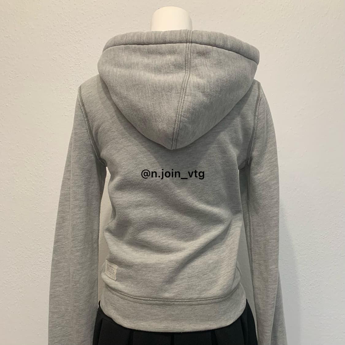 아베크롬비 멜란지 그레이 후드집업 상품이미지3