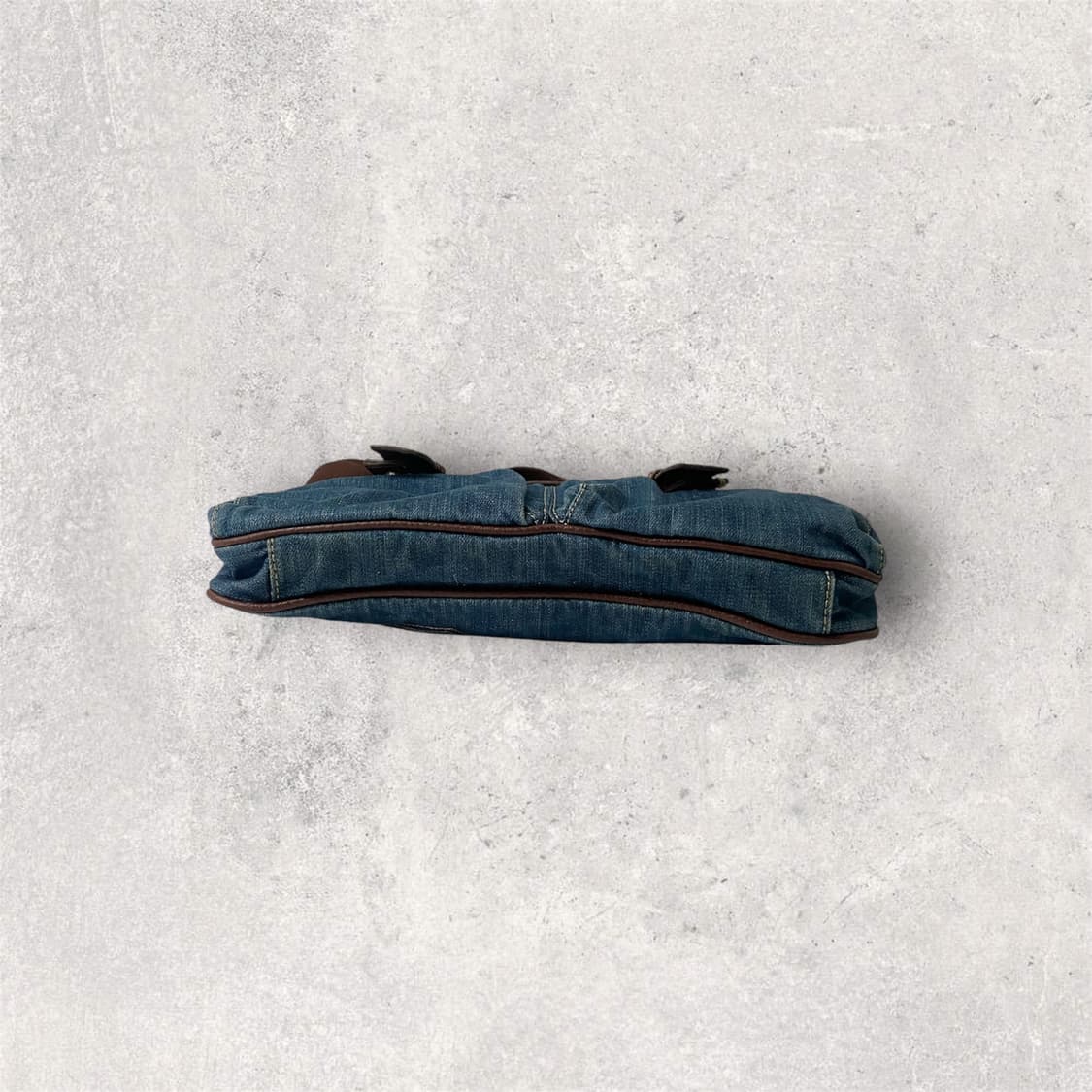 올드 빈폴 데님 레더 크로스백(B295) 상품이미지3