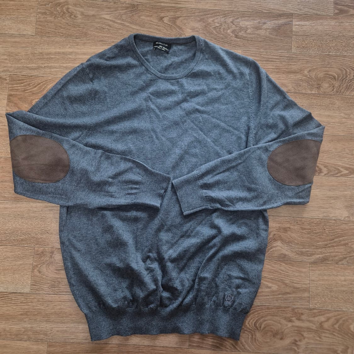 마시모두띠 캐시미어 혼방 니트 그레이 L 상품이미지1