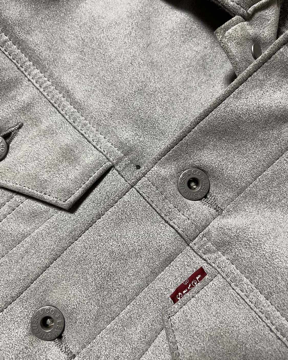 AW16 SUEDE 3RD TRUCKER JACKET 상품이미지3