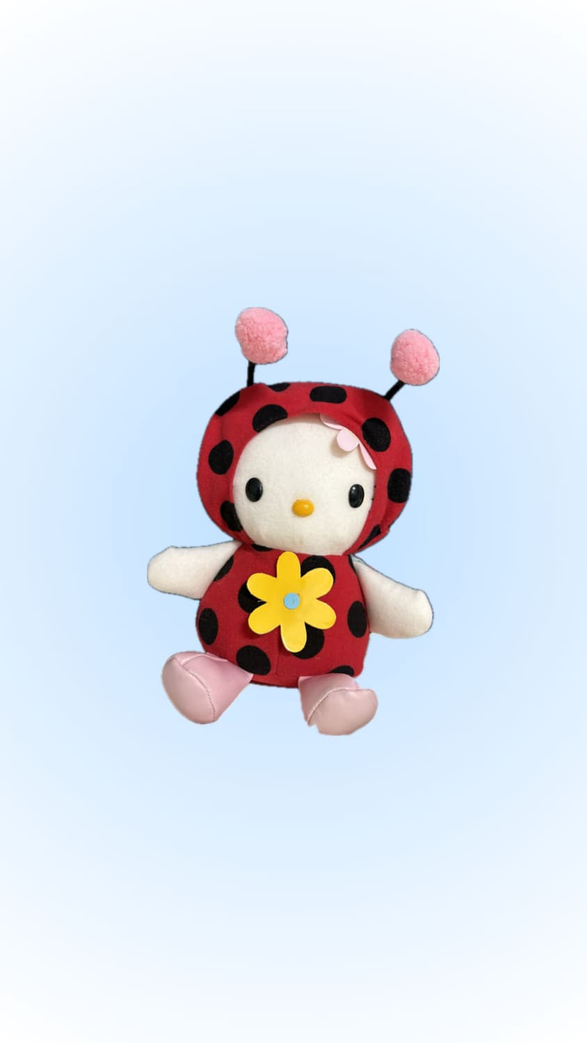 산리오 99년 고전키티 무당벌레 키티인형 상품이미지1