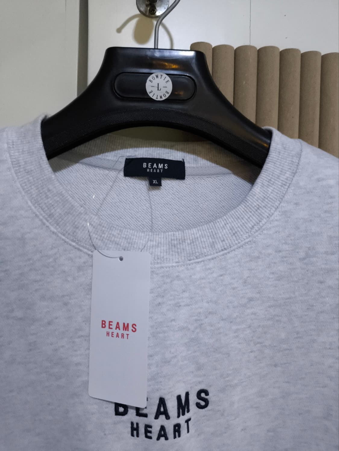 새거 XL 빔즈 하트 로고 맨투맨 스웨트셔츠 상품이미지2