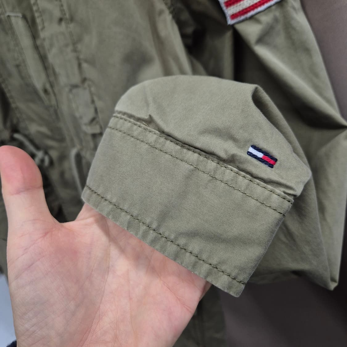 타미힐피거 후드 야상 자켓 S 상품이미지3