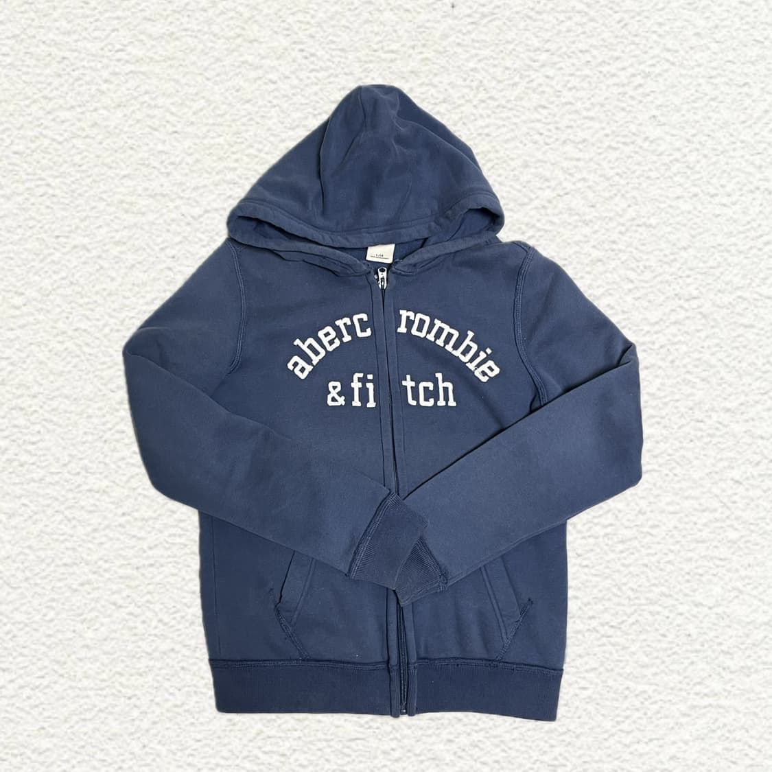 아베크롬비 후드집업 네이비 S 상품이미지1