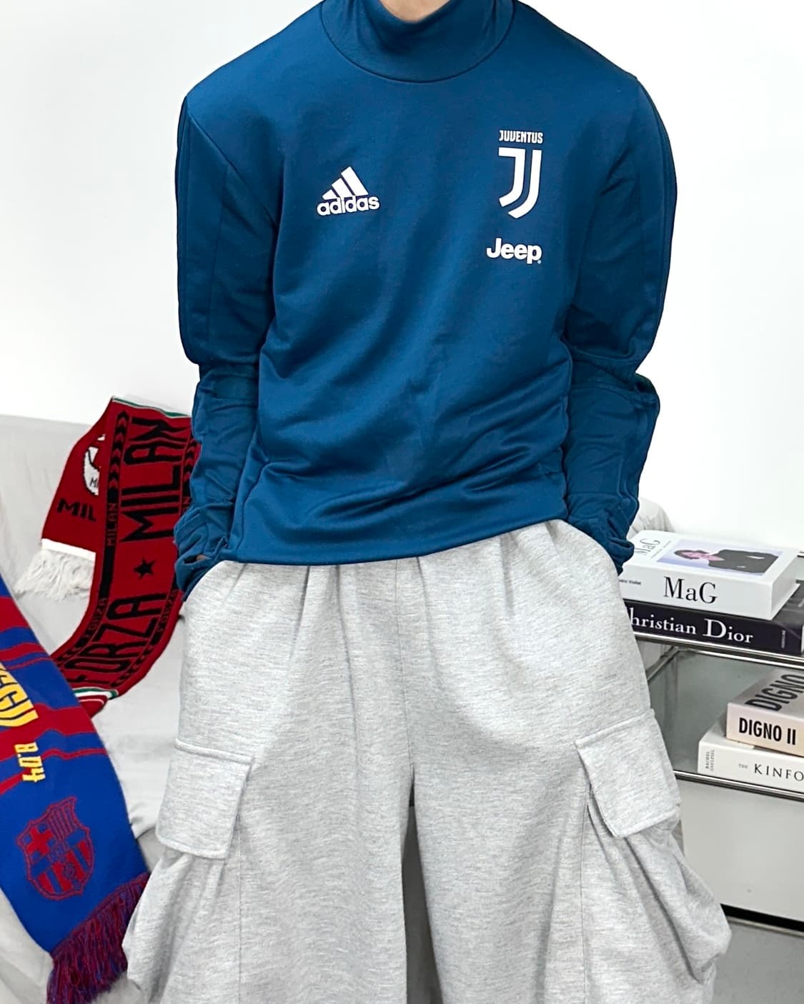 아디다스 17-18 유벤투스 트레이닝탑 M 상품이미지1