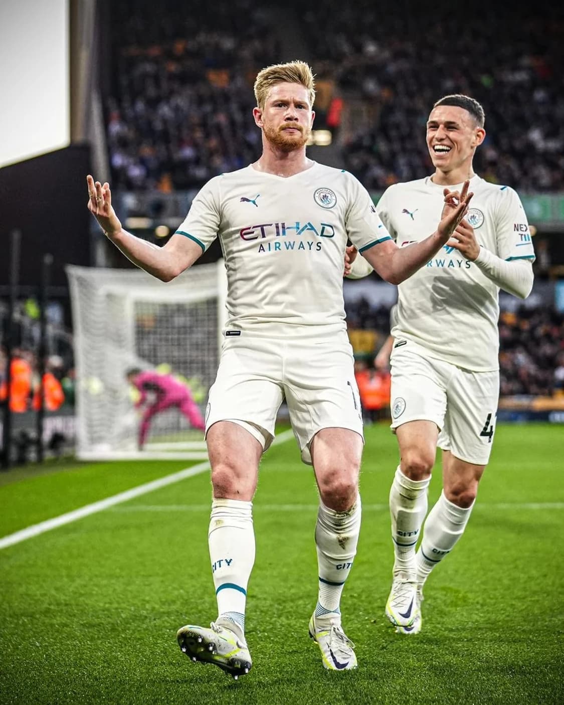 21-22 맨체스터시티 어웨이 데브라이너 유니폼 정품 상품이미지3