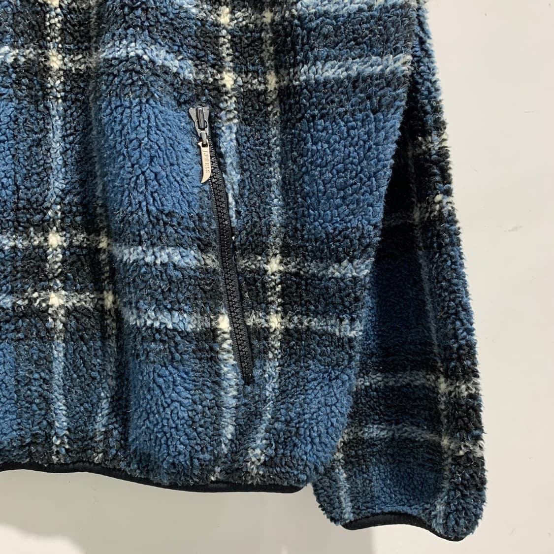 제이프레스 체크 후리스 상품이미지6