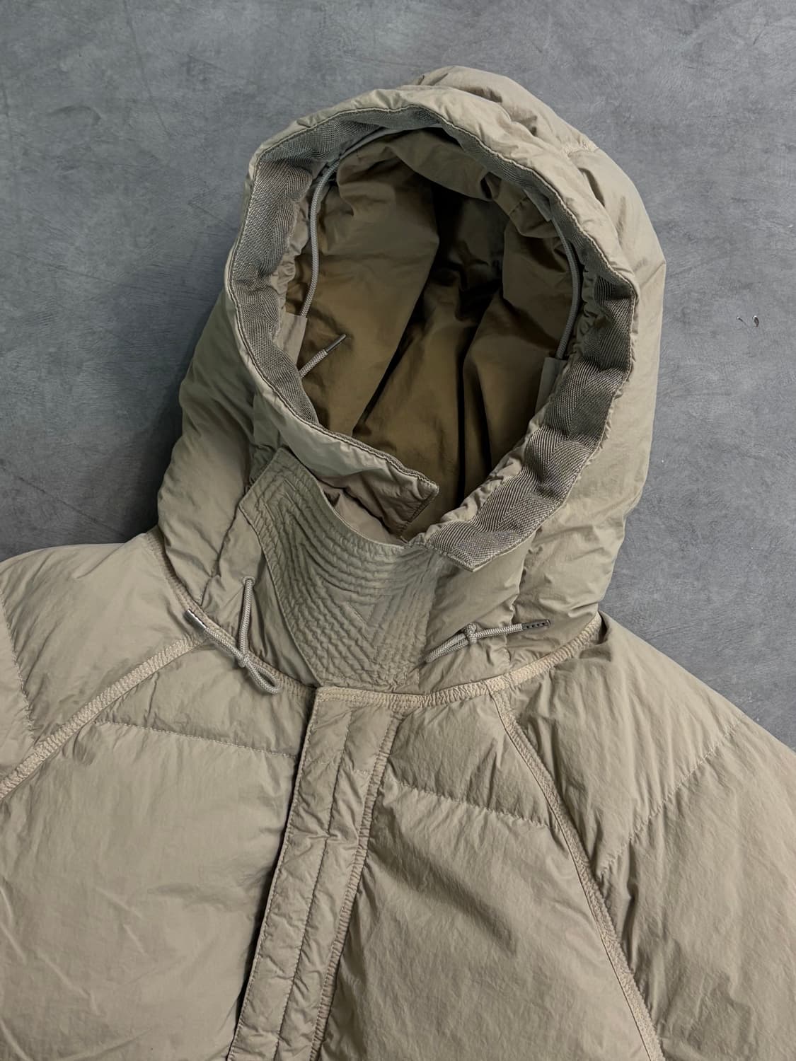 Ten C 텐씨 베이지 아틱 다운 파카 ​ 상품이미지5