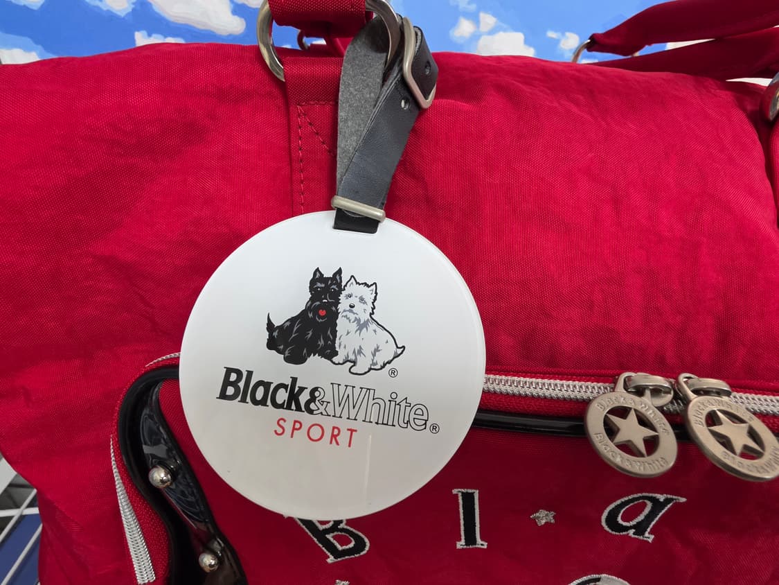 블랙앤화이트 여성 골프보스턴백 골프가방 OD81 상품이미지2