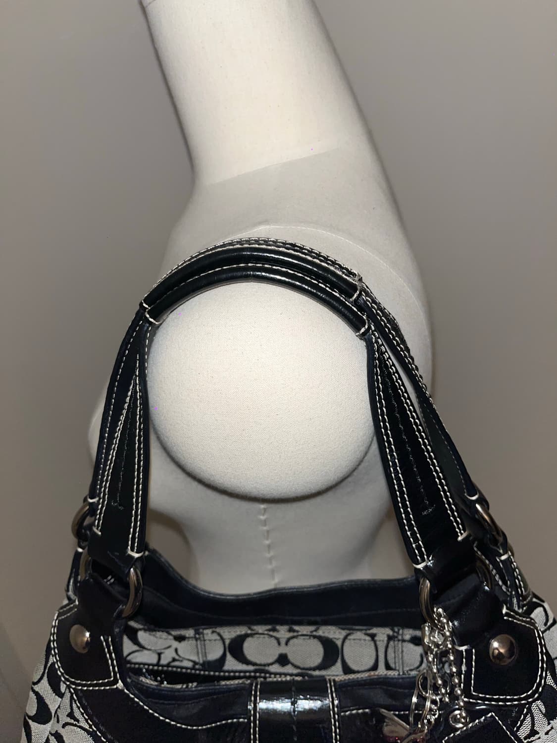 🎉BLACK FRIDAY🎉 Coach b&w bag 상품이미지8