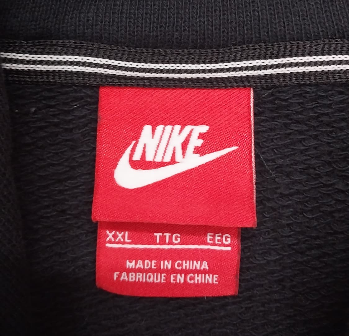 나이키 7로고 검정색 후드집업 2XL 상품이미지3