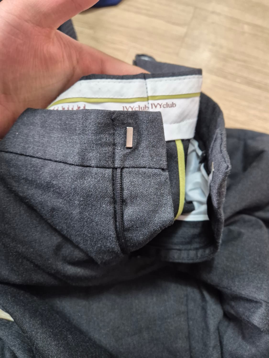 아이비 클럽 교복 긴바지 반바지 입니다. 상품이미지2