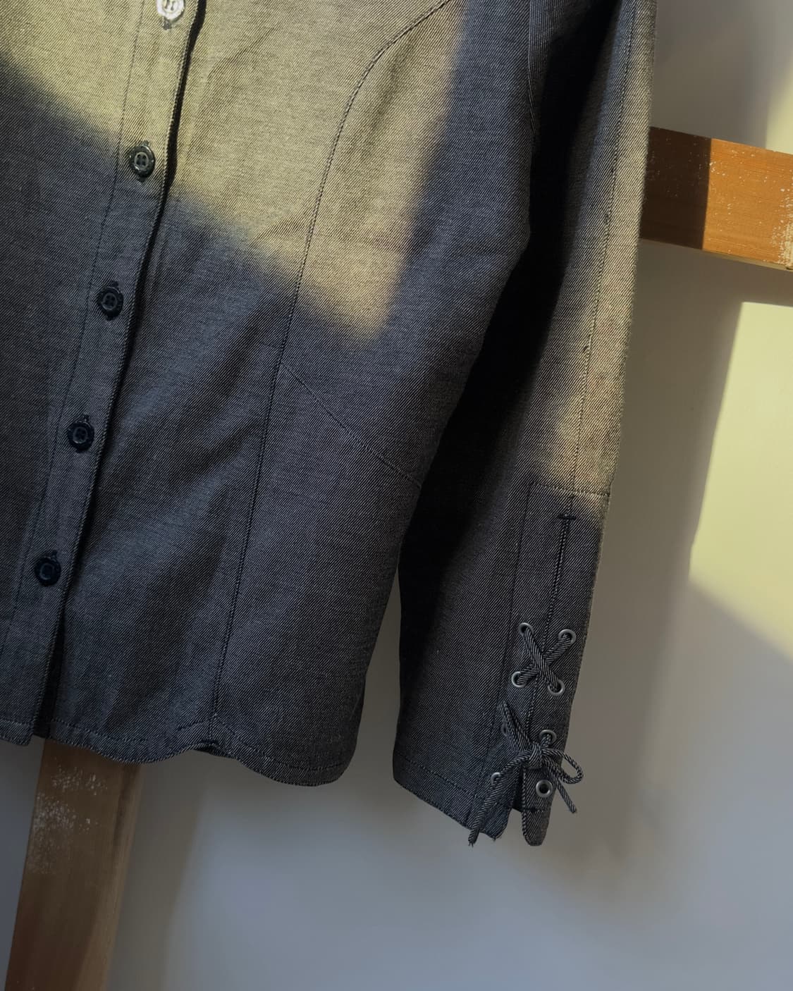 [LALA] line string blouse 상품이미지6