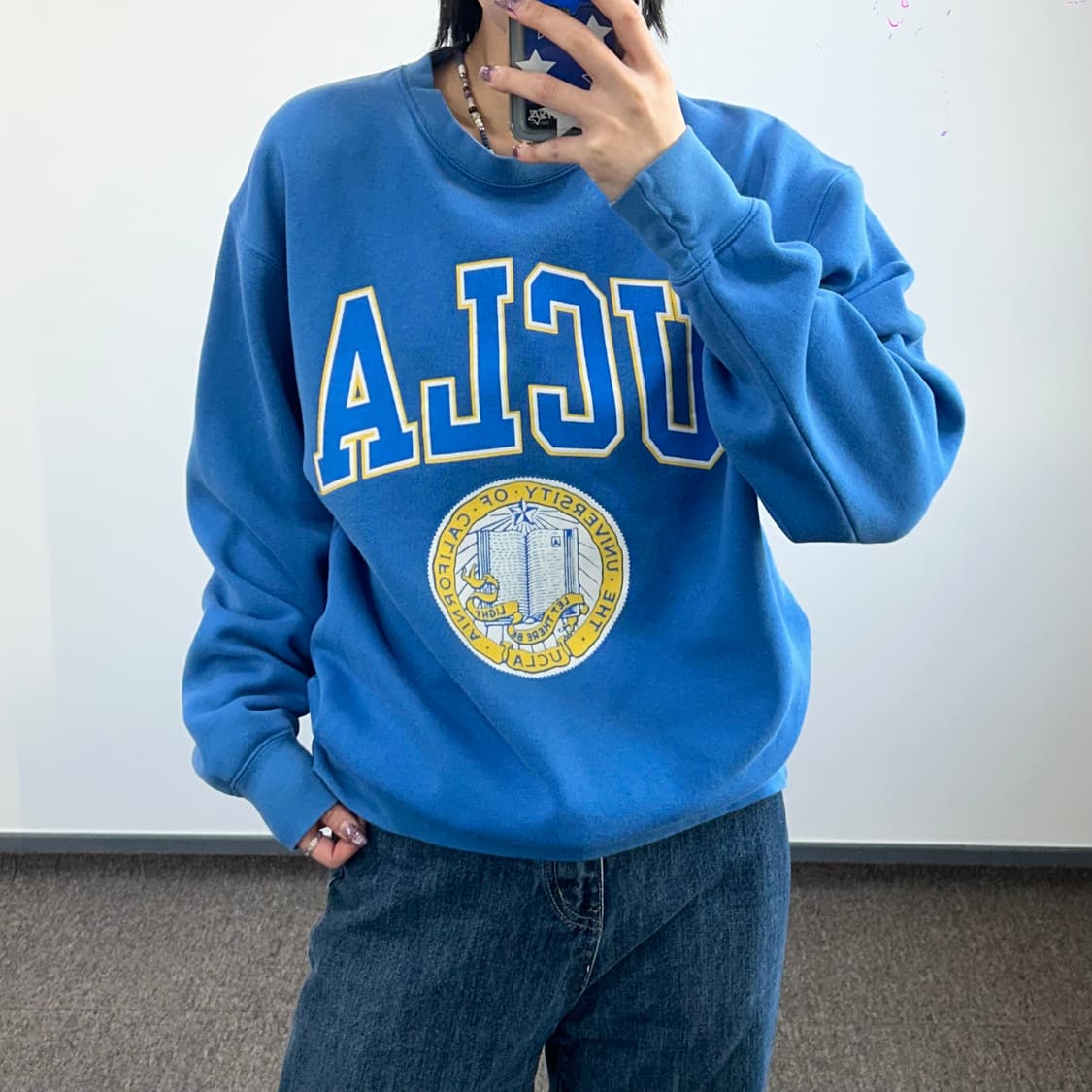 Jasport 잔스포츠 UCLA 스카이블루 맨투맨 상품이미지1