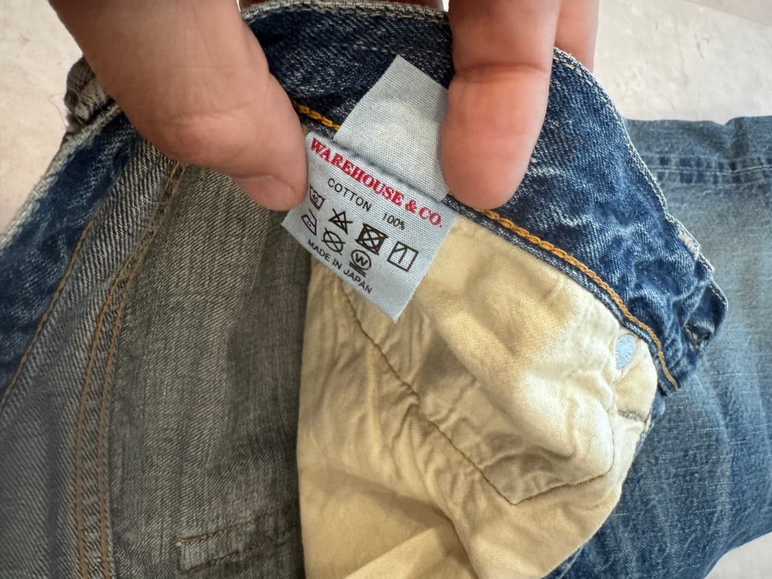 웨어하우스 1101 라이트워시 34 상품이미지7