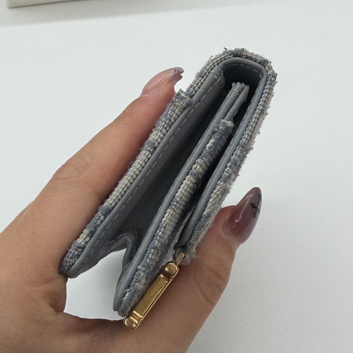 디올 오블리크 새들 카드지갑 상품이미지5