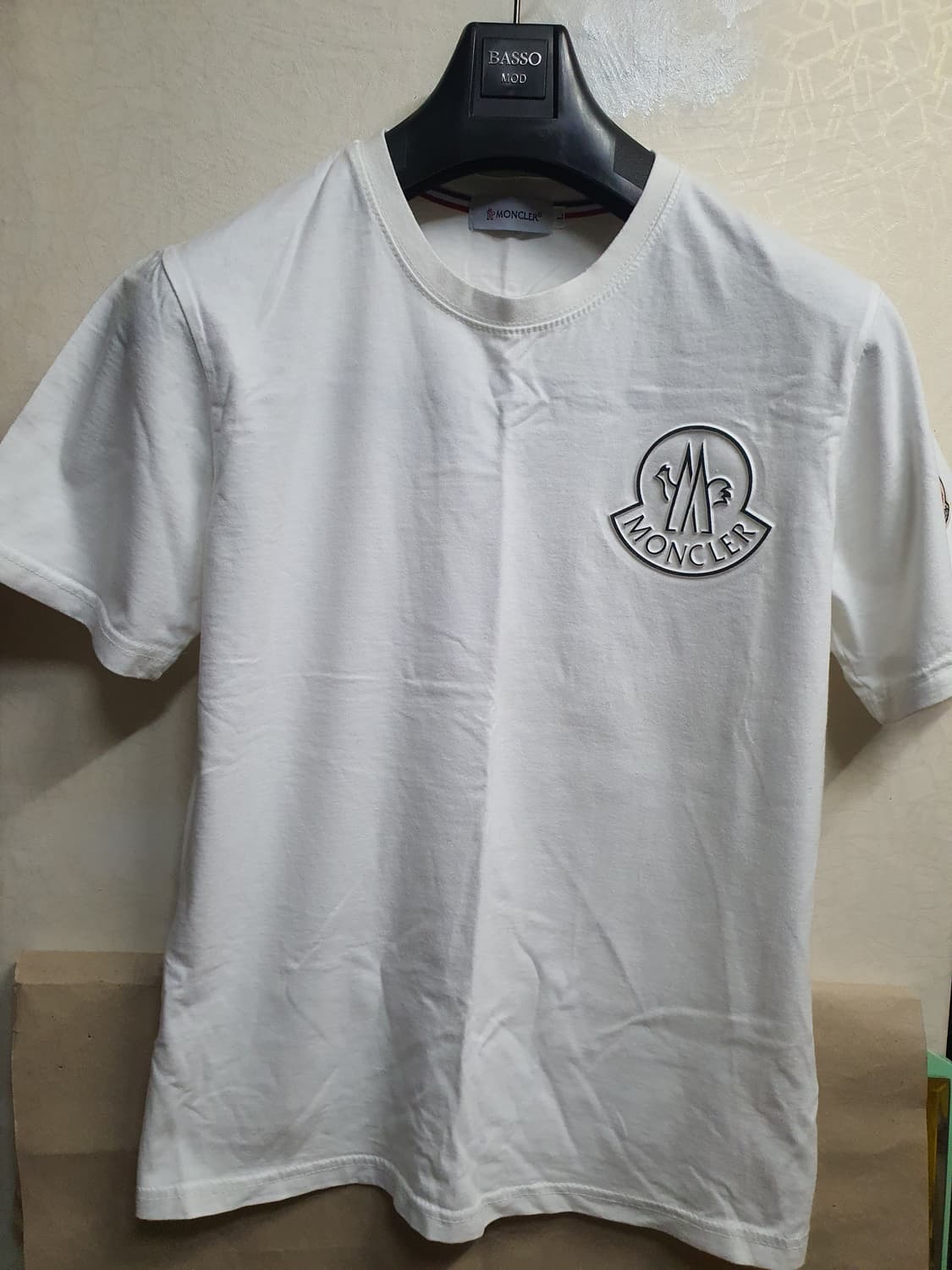 몽클레어 빅로고 반팔 티셔츠  상품이미지1