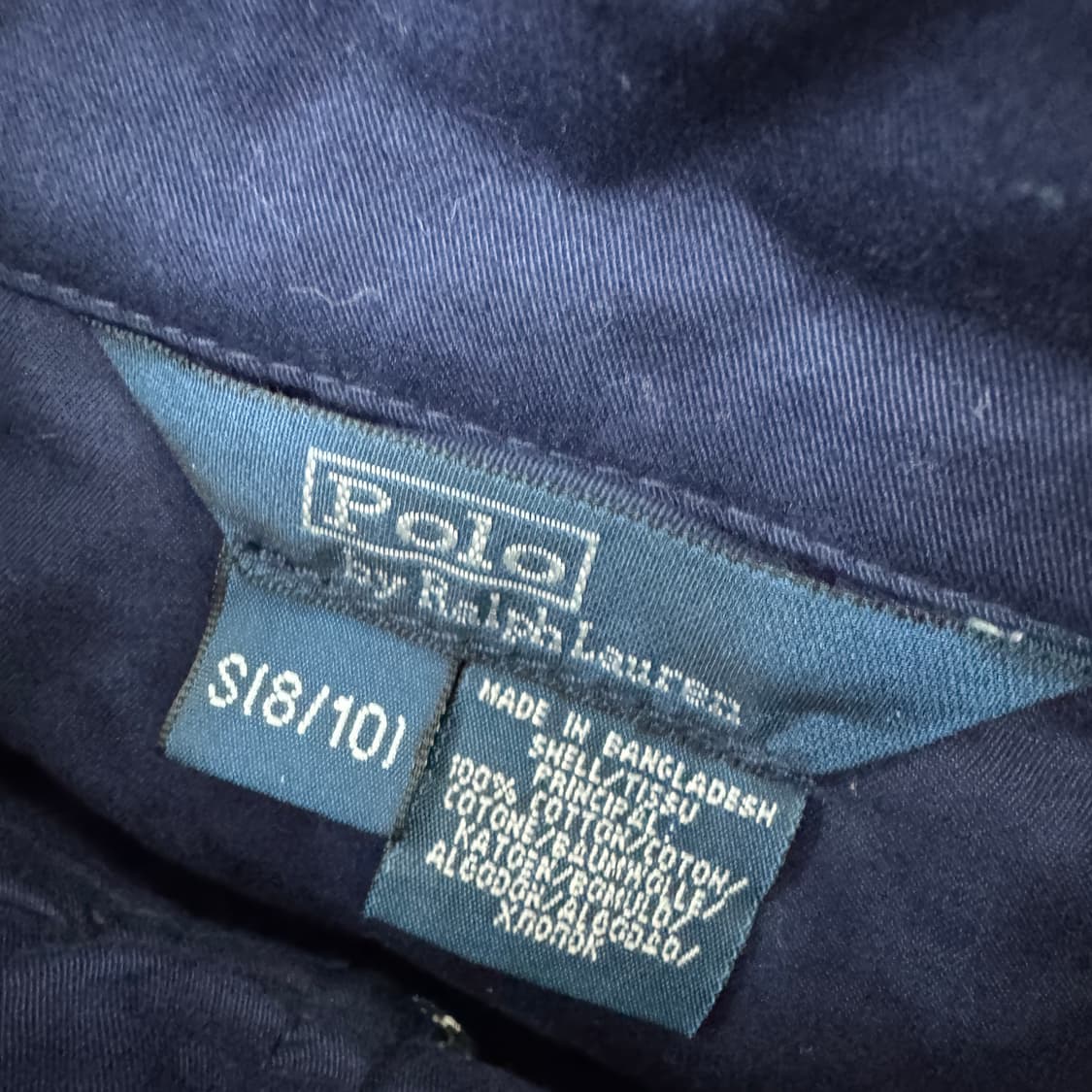 아동용 8/10 폴로 랄프로렌 네이비 바라쿠다 자켓  상품이미지6