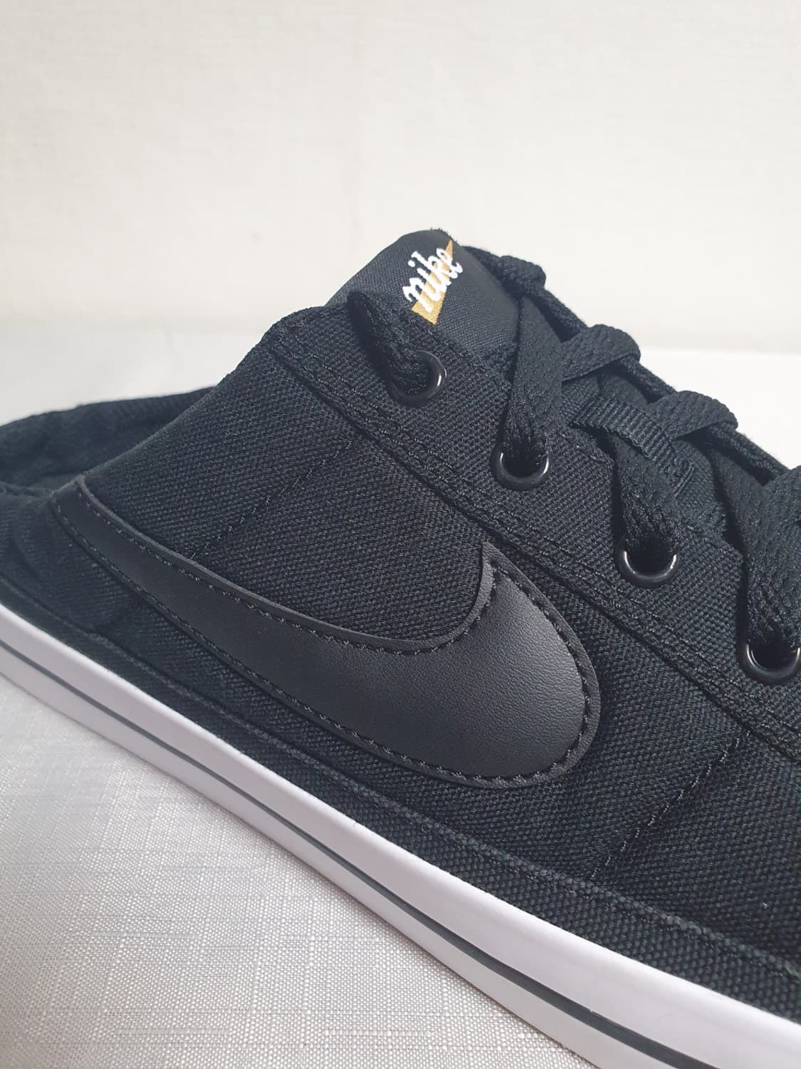 275mm 나이키 뮬 코트 레거시 스니커즈 블랙 검 상품이미지8