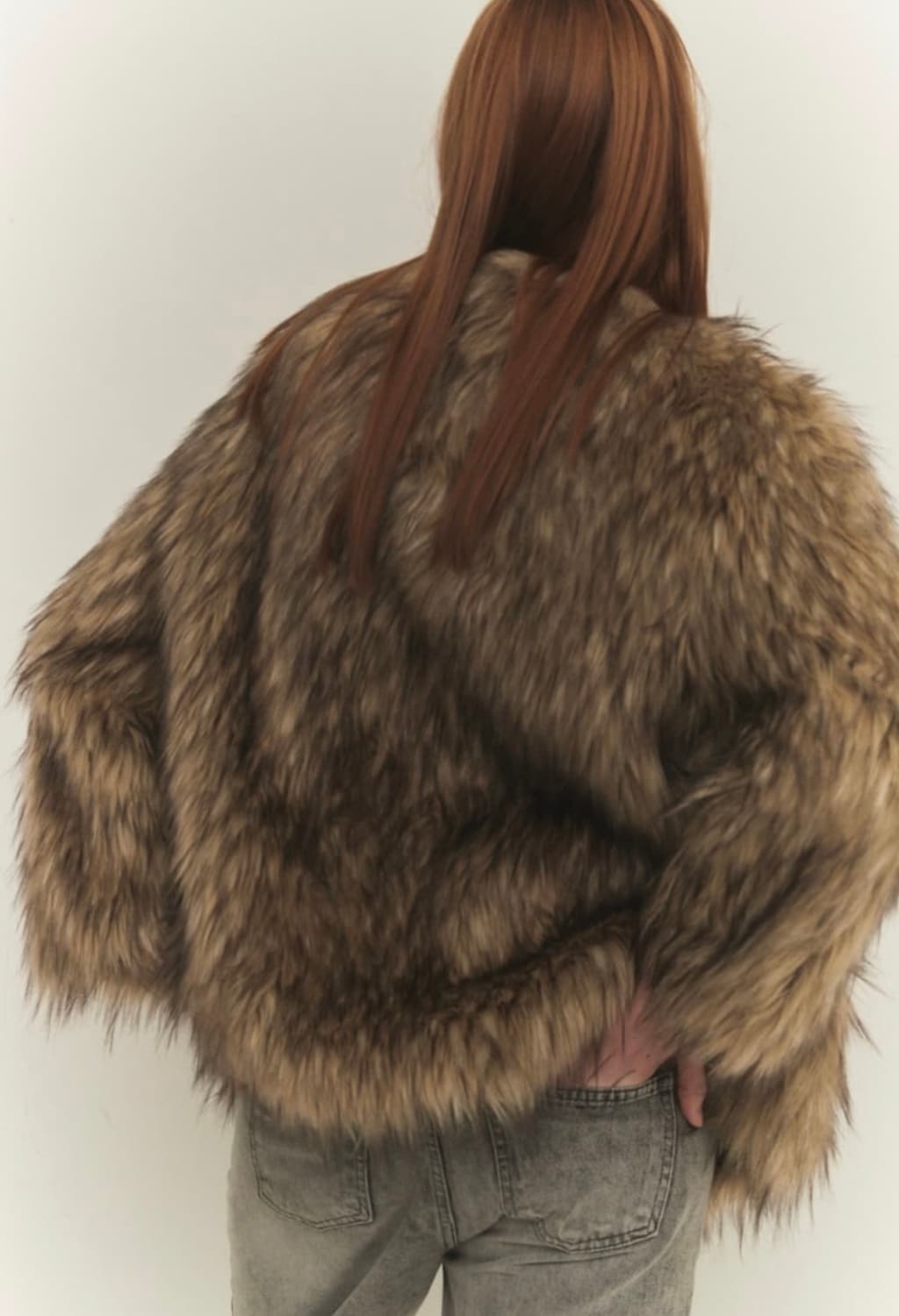 도드 dode 퍼자켓 EMMA FAUX FUR JACKET 상품이미지3