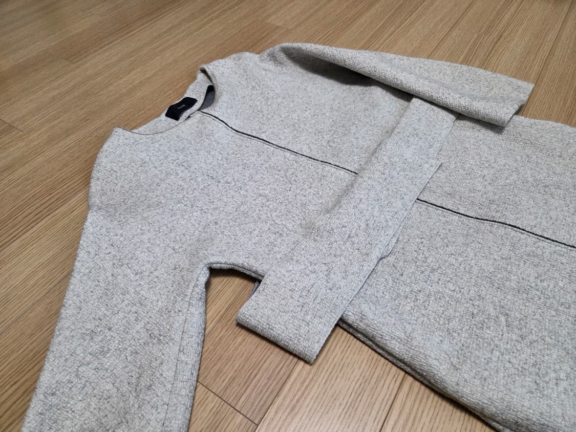 시스템  트위드 벨티드 원피스 상품이미지5