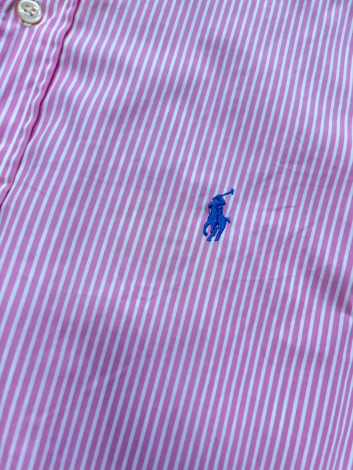 폴로 랄프로렌 핑크 스트라이프 셔츠 상품이미지4