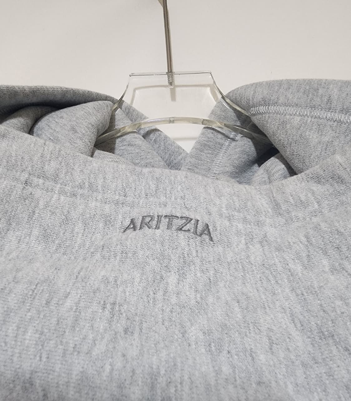 Aritzia 아리찌아 그레이 기모후드티 상품이미지8
