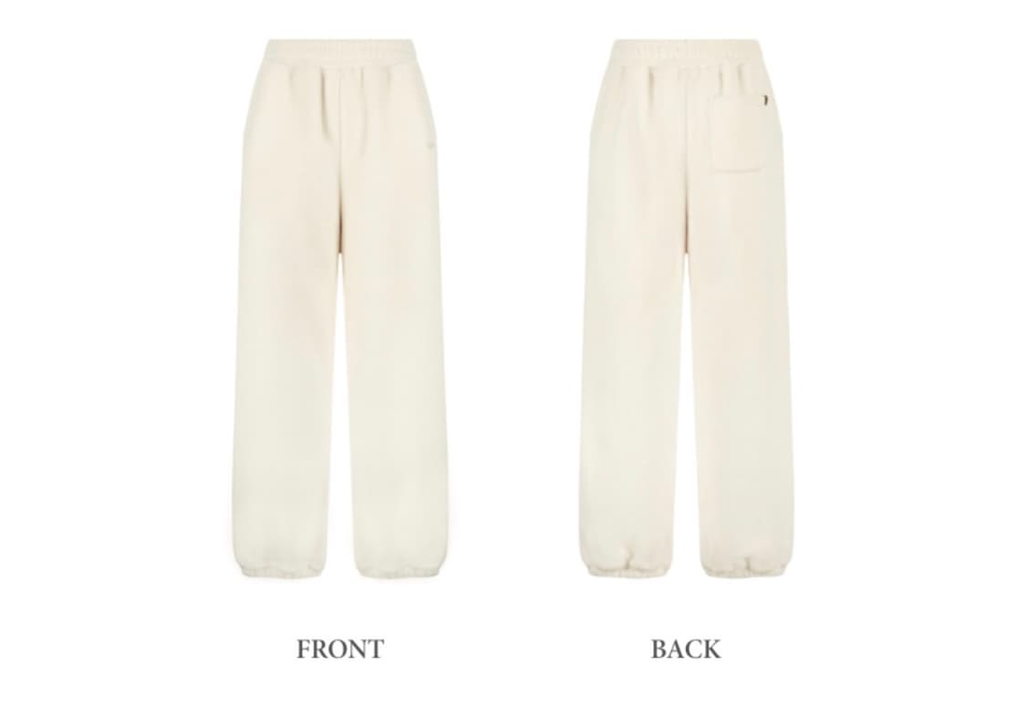 드파운드 플리스 밴딩 팬츠 상품이미지3