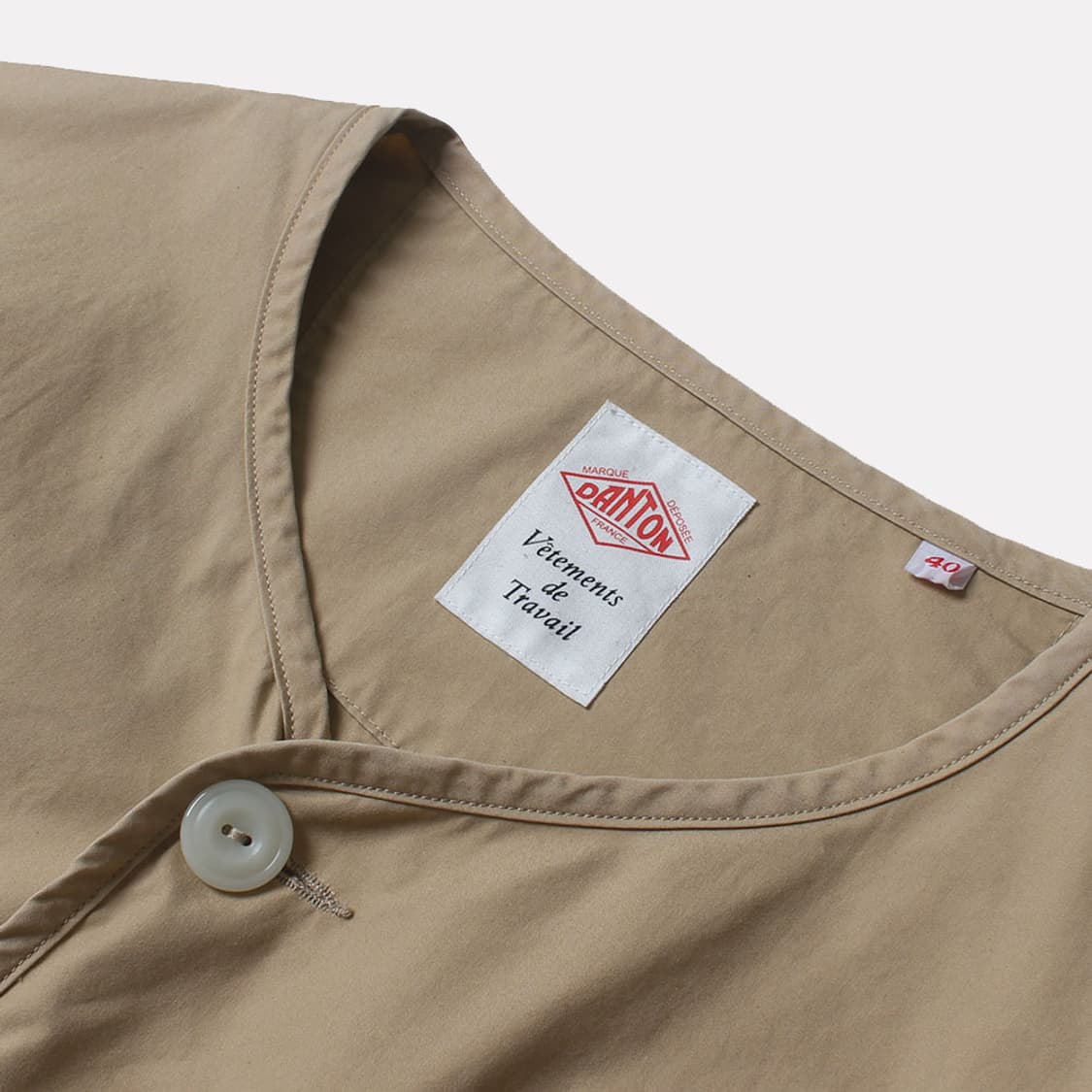 단톤 노카라자켓 상품이미지3