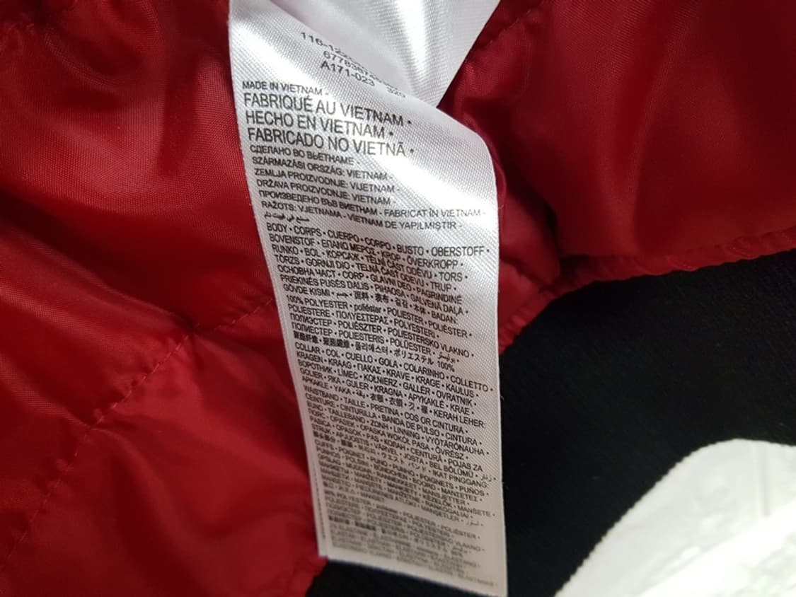 나이키 조던 패딩 야구점퍼 키즈130 (6~7세 118-122cm) 상품이미지3