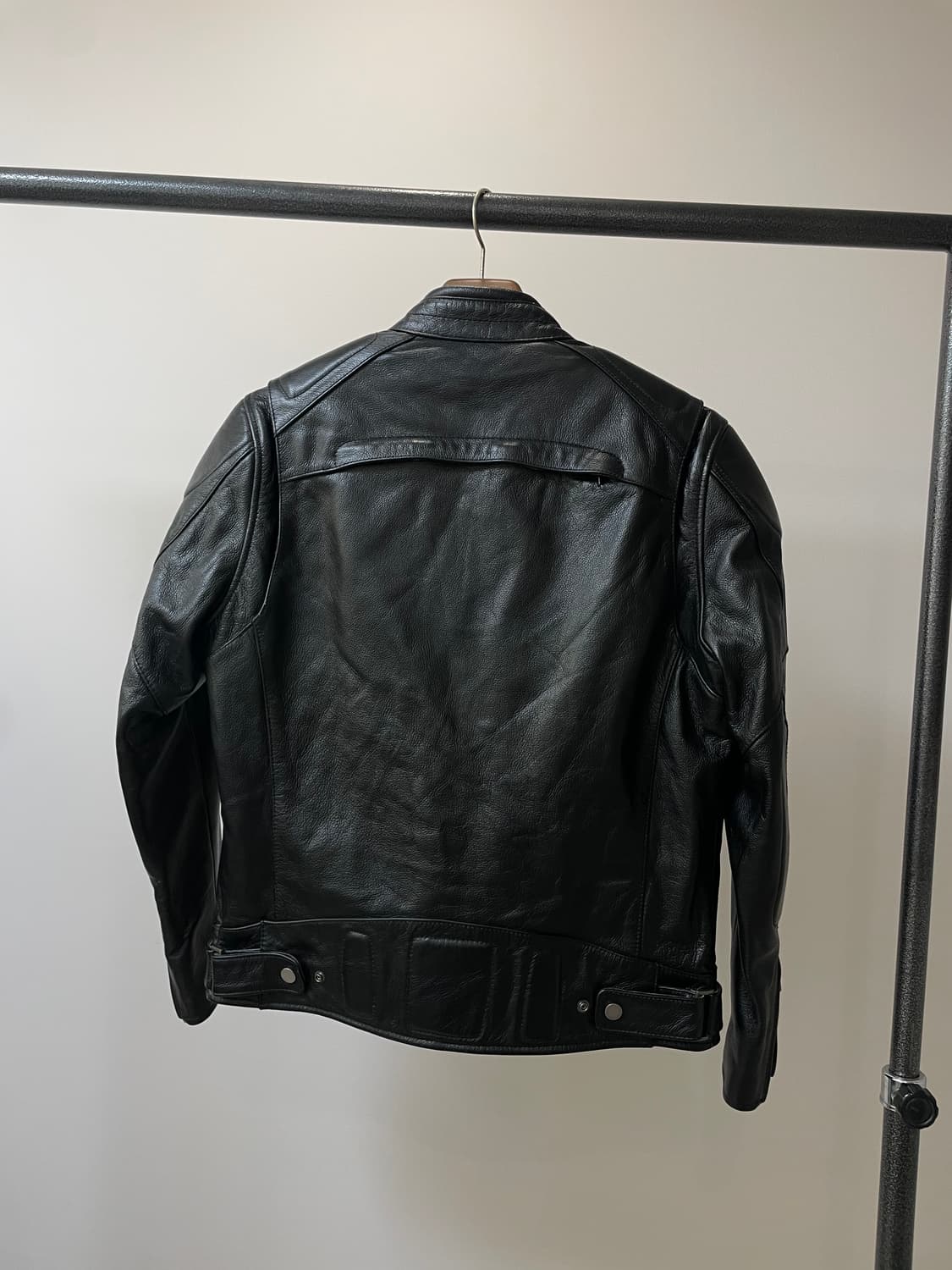 (M) 소가죽 라이더 자켓 상품이미지4