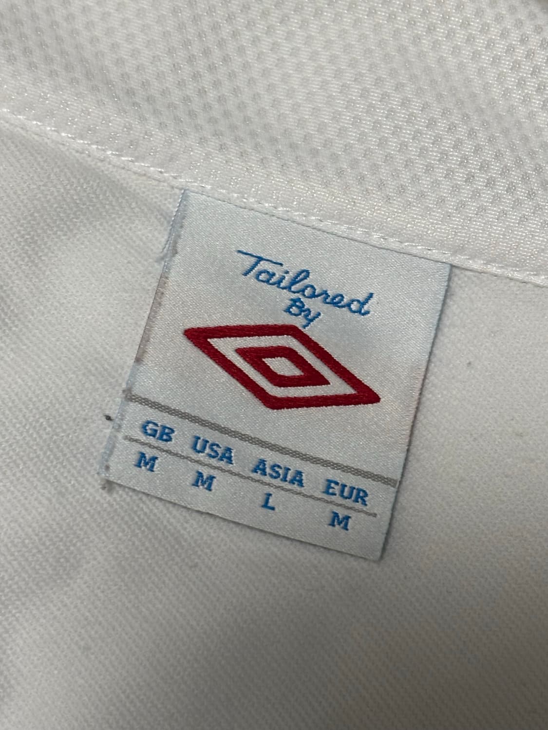 엄브로 잉글랜드 국가대표 트레이닝복 아노락 탑 상품이미지3