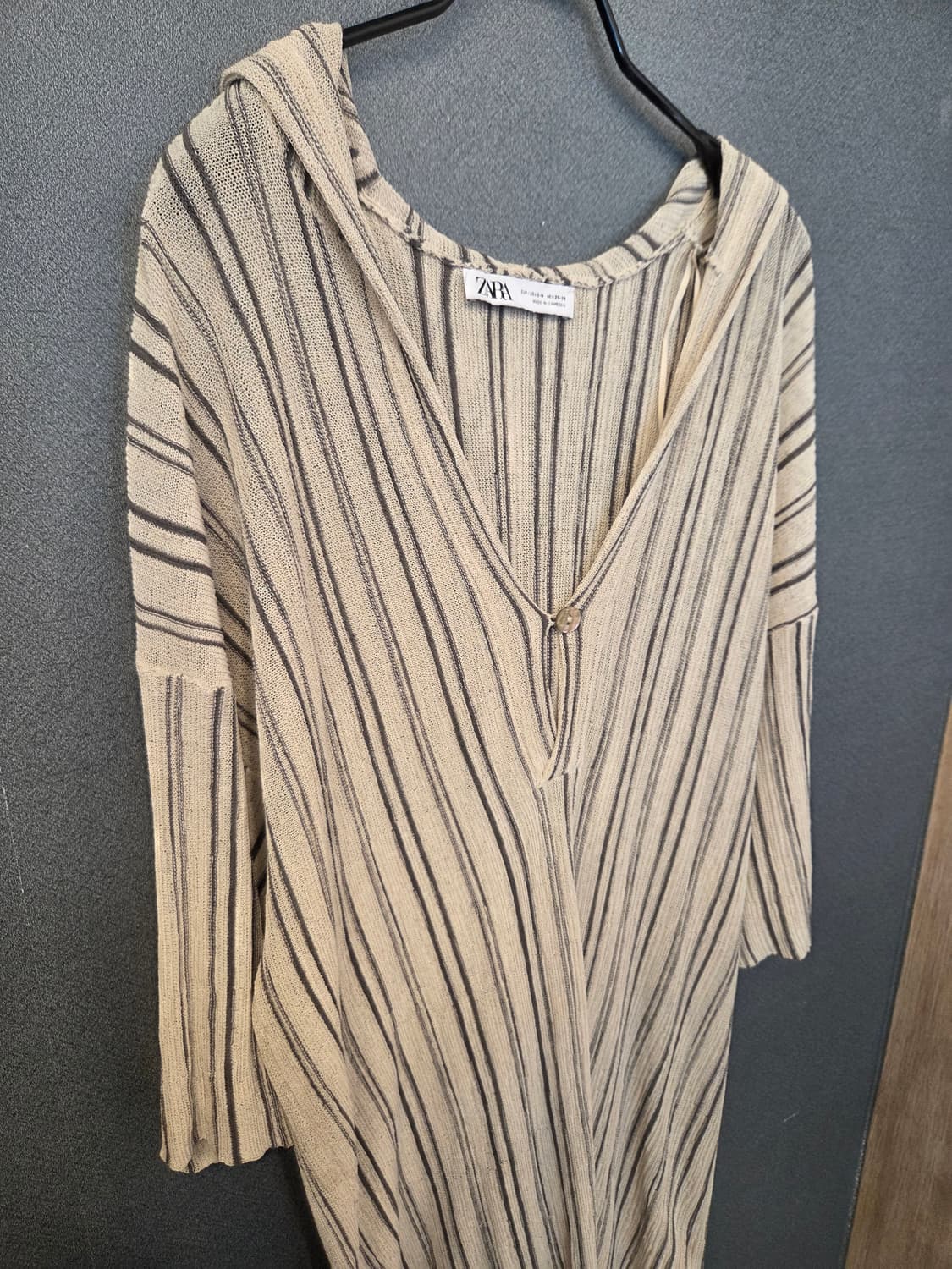 자라 후드 7부셔츠 상품이미지2