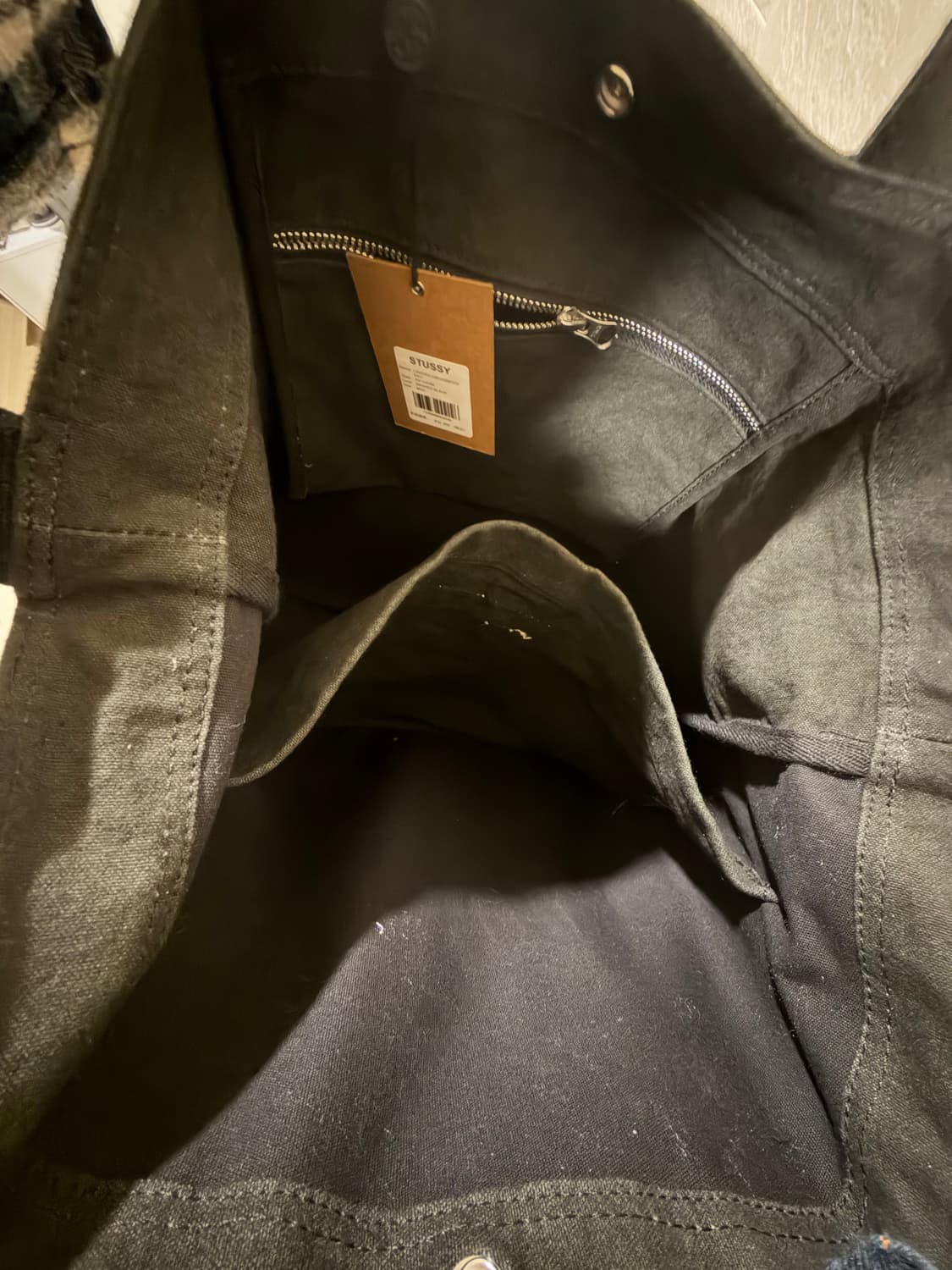 스투시 도트백 워시드 블랙 크로스바디 상품이미지3