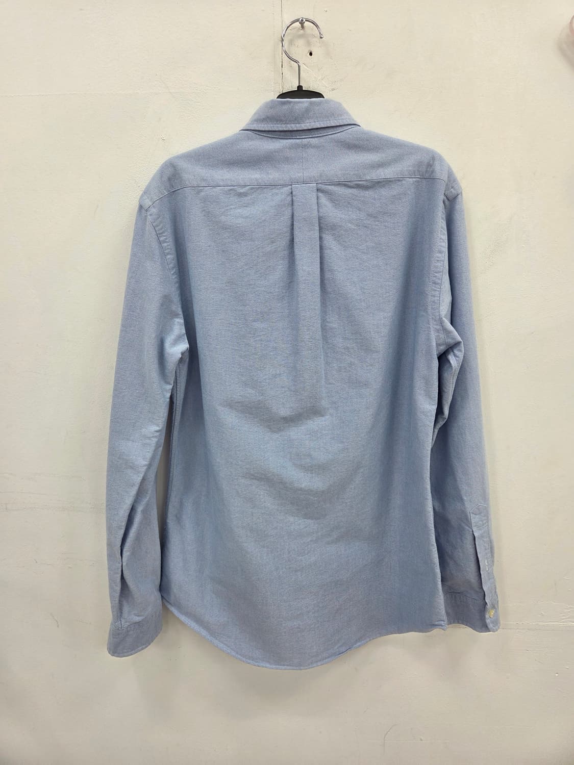 M 폴로 랄프로렌 슬림핏 옥스포드 블루 셔츠 상품이미지6