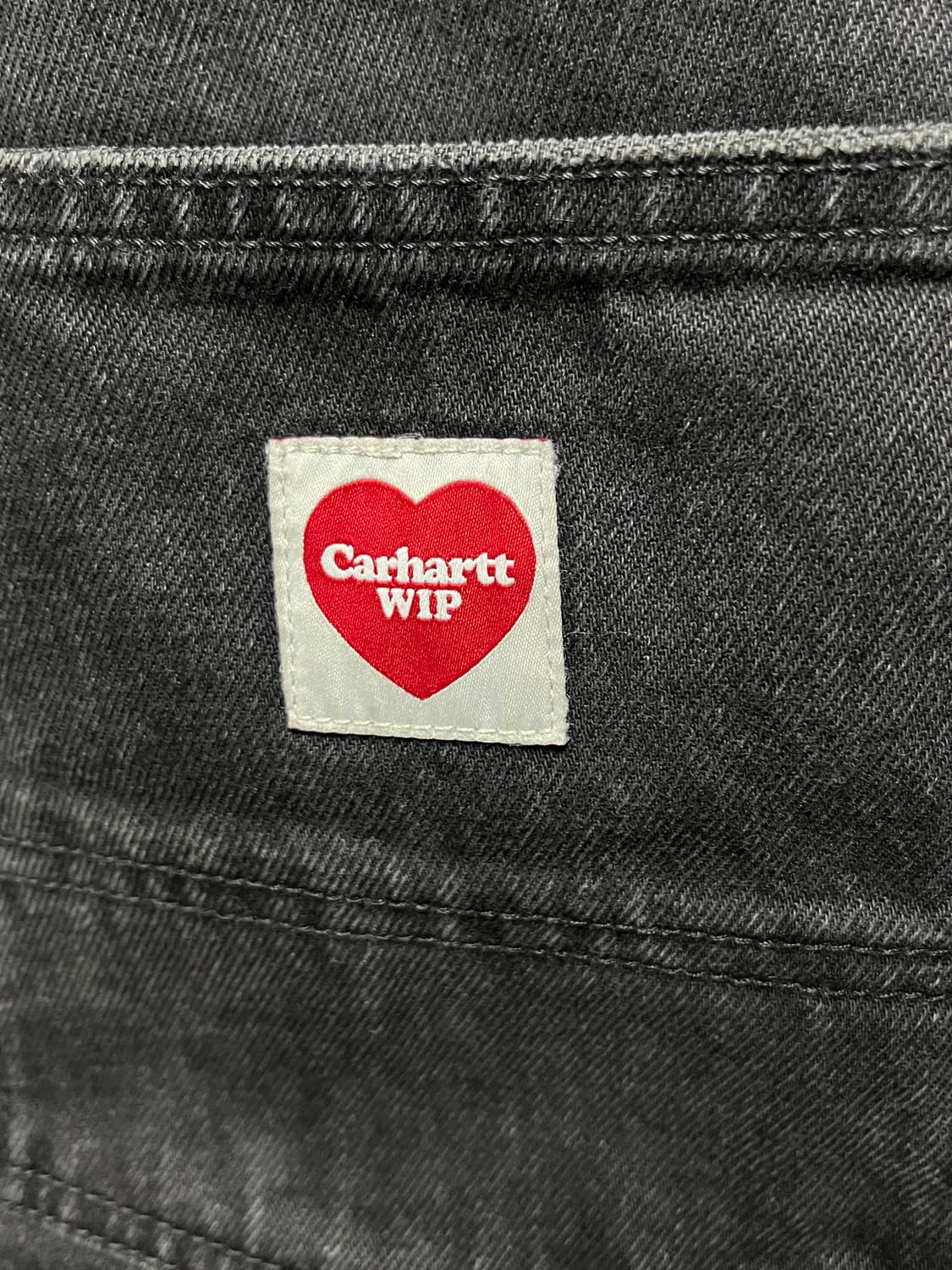 [S] 칼하트 WIP 내쉬 더블니 팬츠 블랙 상품이미지3