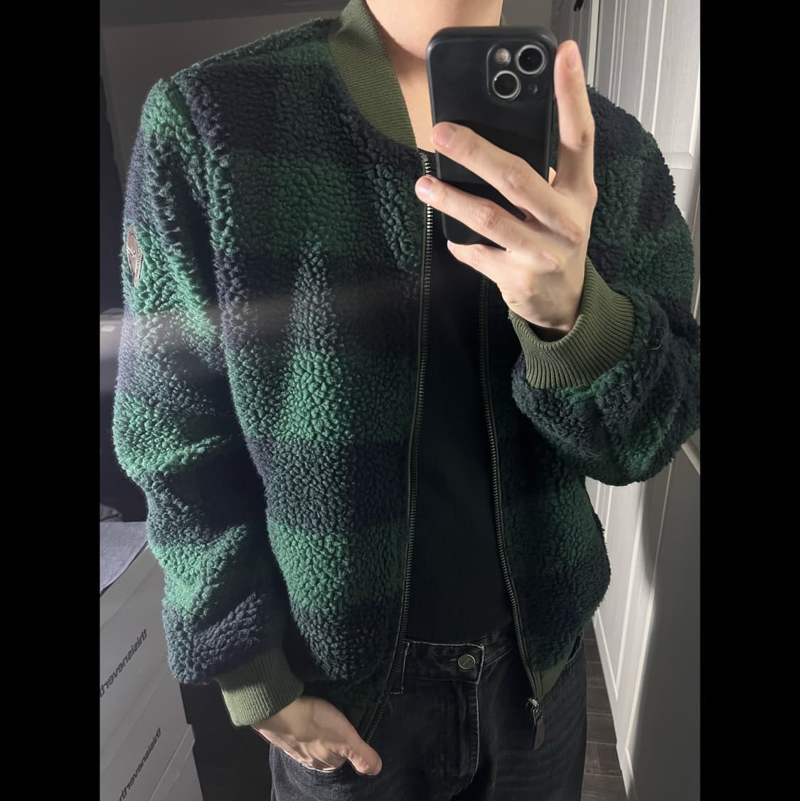 [L] JEEP 지프 리버시블 봄버 자켓 상품이미지2